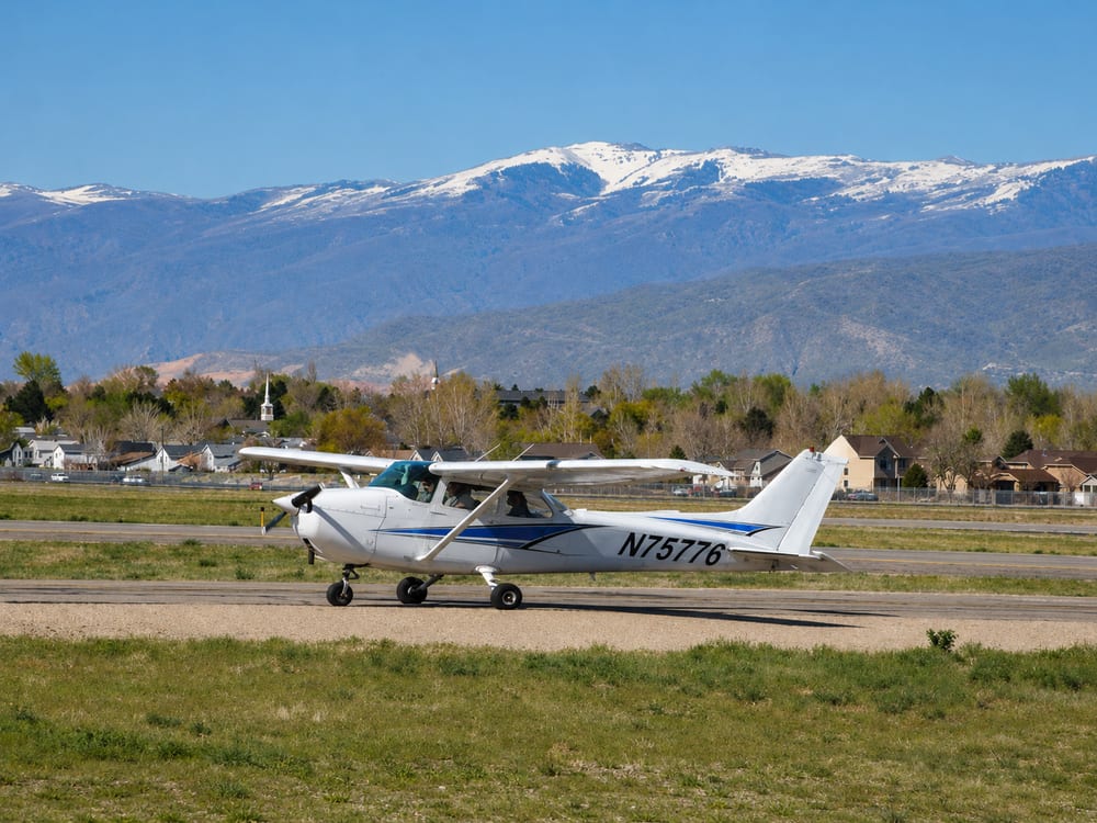 Cessna 172 Skyhawk training aircraft at Aerotech Aviation